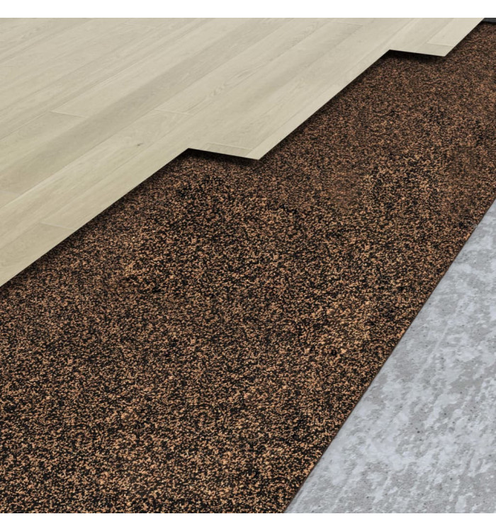 Rouleau de liège en caoutchouc 100x1000 cm 2 mm | Mobilier & Déco