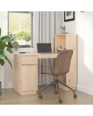 Bureau 110x53x117 cm Bois massif de pin | Mobilier & Déco