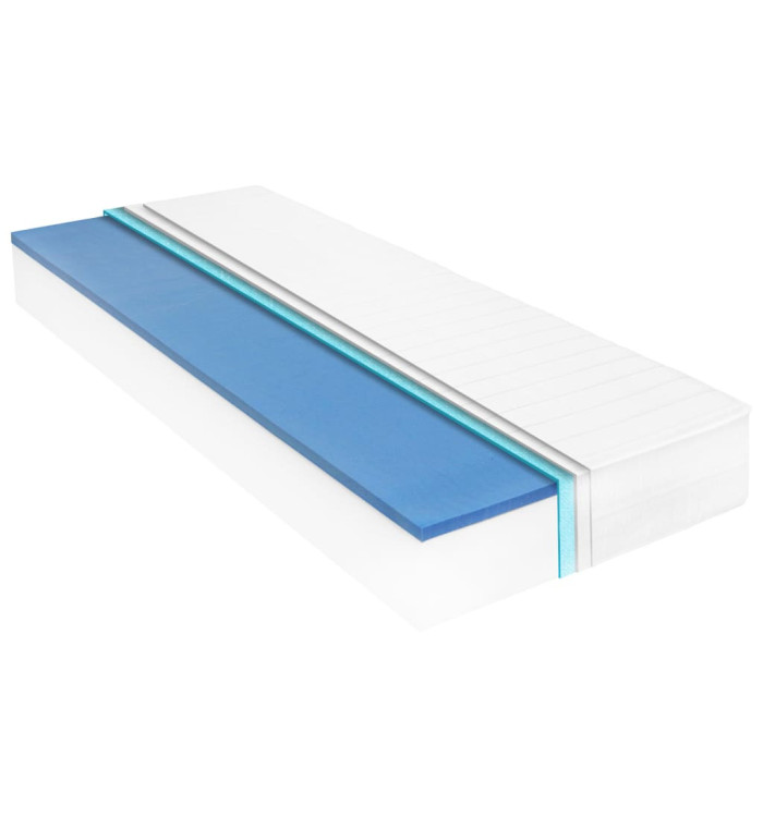 Matelas 120 x 200 cm Mousse à mémoire de forme Visco 18 cm | Mobilier & Déco