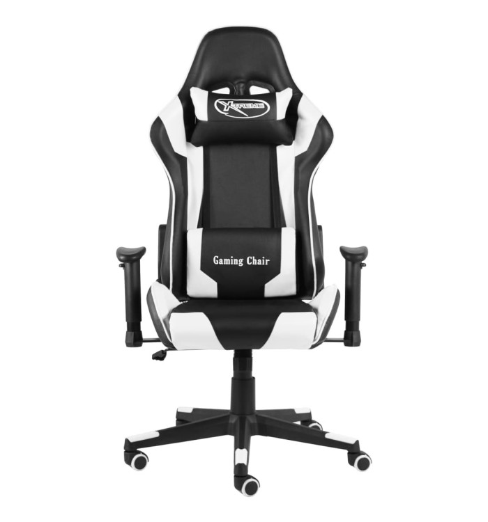 Chaise de jeu pivotante Blanc PVC | Mobilier & Déco