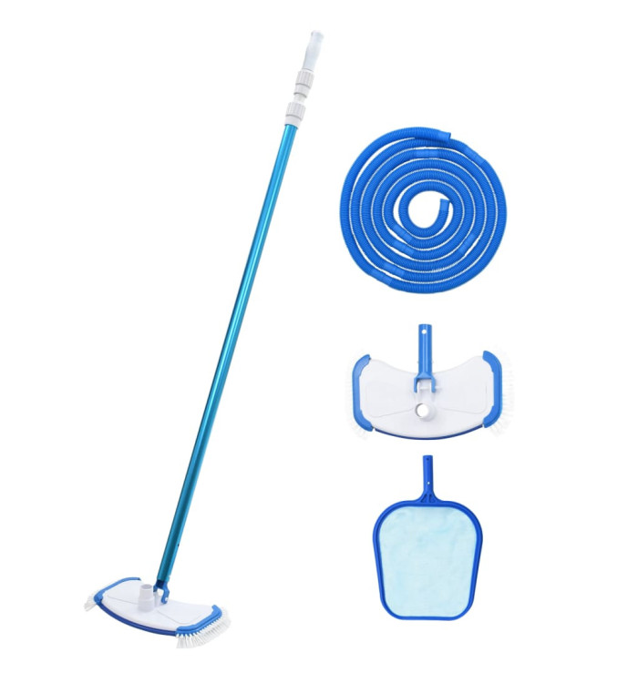 Kit d'entretien de piscine 4 pcs | Mobilier & Déco
