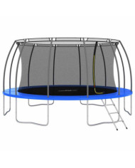 Ensemble de trampoline rond 488x90 cm 150 kg | Mobilier & Déco