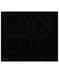Plaque de cuisson Céramique 4 brûleurs Contrôle tactile 6600 W | Mobilier & Déco