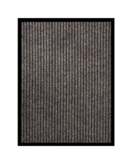 Paillasson rayé Beige 60x80 cm | Mobilier & Déco