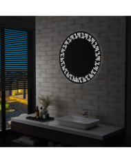 Miroir à LED pour salle de bain 80 cm | Mobilier & Déco