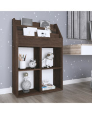 Porte-revue pour enfants Chêne fumé 71x30x114cm Bois ingénierie | Mobilier & Déco