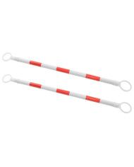 Barre rétractable pour cônes 2 pcs Plastique 116-197 cm | Mobilier & Déco