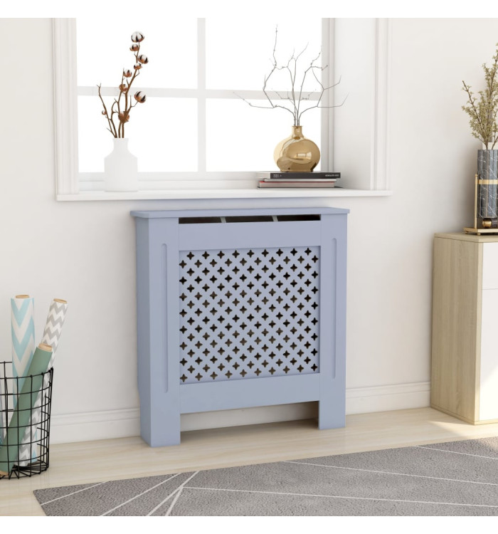 Cache-radiateur MDF Gris 78 cm | Mobilier & Déco