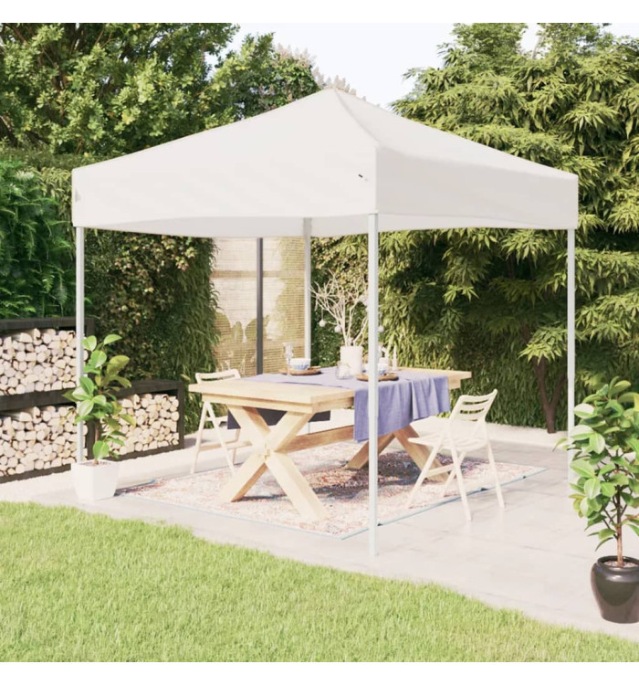 Tente de réception pliable Blanc 3x3 m | Mobilier & Déco