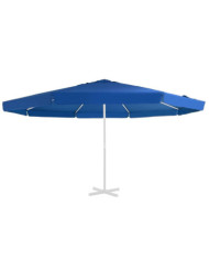 Tissu de remplacement pour parasol d'extérieur Bleu azuré 500cm | Mobilier & Déco
