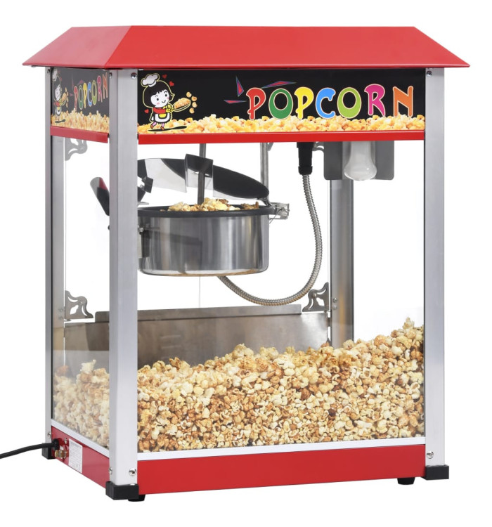 Machine à pop-corn avec pot de cuisson en téflon 1400 W | Mobilier & Déco