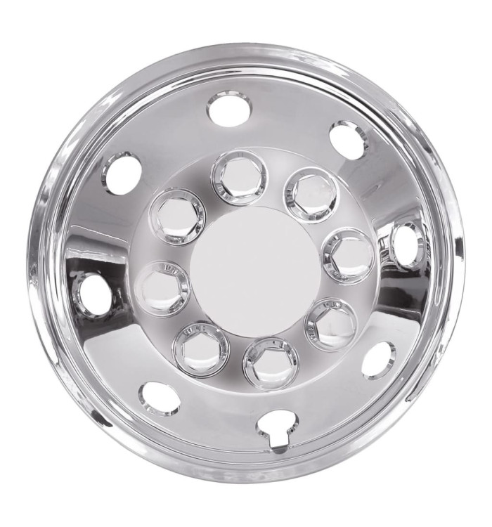 Carpoint Ensemble d'enjoliveur de roue sphérique 38 cm chrome | Mobilier & Déco