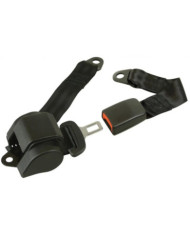 Carpoint Ceinture de sécurité à 3 points automatique Noir | Mobilier & Déco