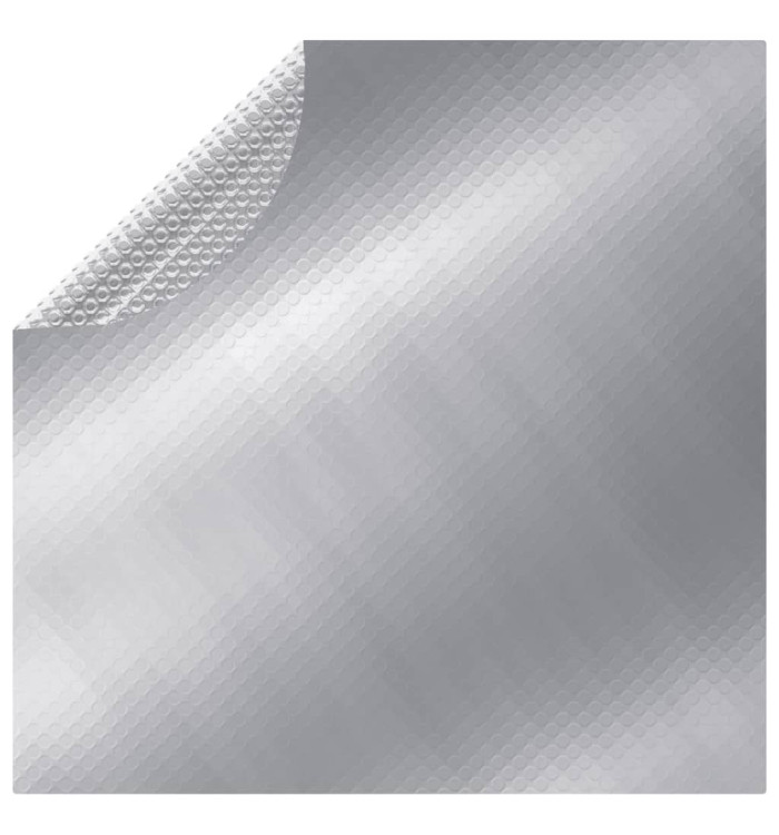 Couverture de piscine Argenté 381 cm PE | Mobilier & Déco