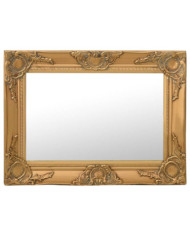 Miroir mural style baroque 60x40 cm Doré | Mobilier & Déco