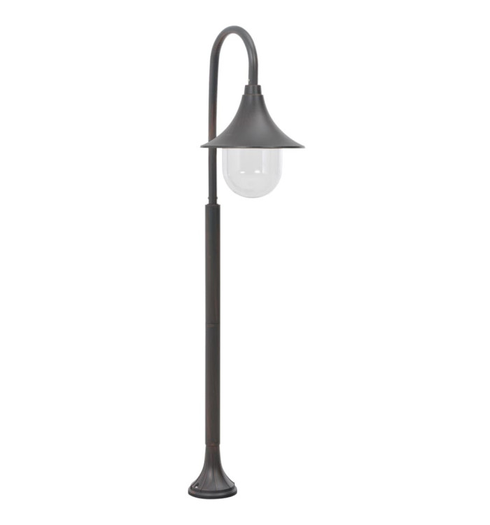 Lampadaire de jardin E27 120 cm Aluminium Bronze | Mobilier & Déco