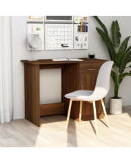 Bureau Chêne marron 100x50x76 cm Bois d'ingénierie | Mobilier & Déco