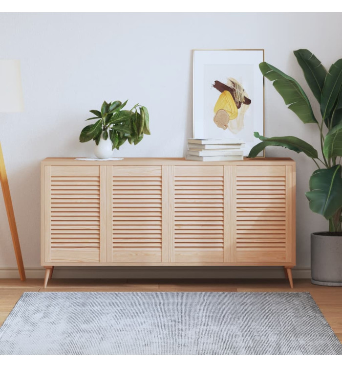 Portes d'armoire à persiennes 4 pcs 61,5x39,4 cm pin massif | Mobilier & Déco