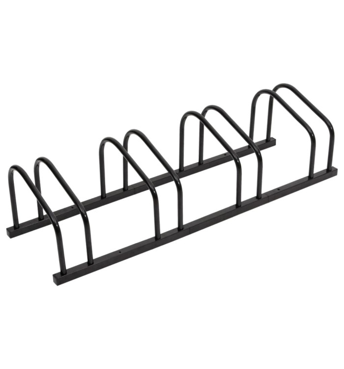 Porte-vélos pour 4 vélos noir acier | Mobilier & Déco