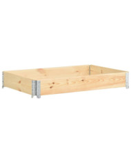 Collier de palette 100x150 cm Bois de pin solide | Mobilier & Déco