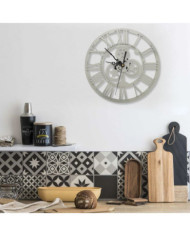 Horloge murale Argenté 30 cm Acrylique | Mobilier & Déco