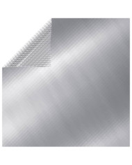 Couverture de piscine rectangulaire 800x500 cm PE Argenté | Mobilier & Déco