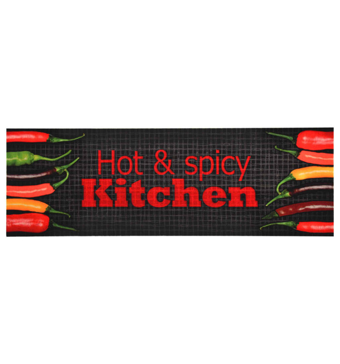 Tapis de cuisine lavable Hot et Spicy 60x300 cm | Mobilier & Déco