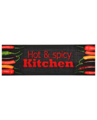 Tapis de cuisine lavable Hot et Spicy 60x300 cm | Mobilier & Déco