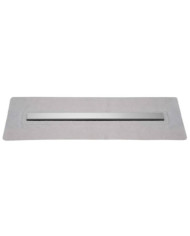 SCHÜTTE Siphon de sol de douche avec couvercle en inox 95,5 cm | Mobilier & Déco