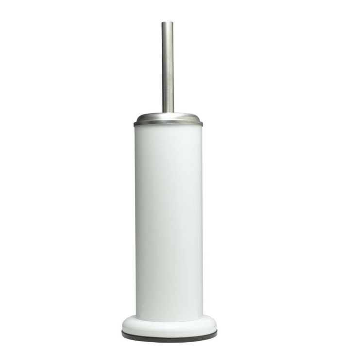 Brosse de toilette et support blanc Sealskin Acero 361730510 | Mobilier & Déco