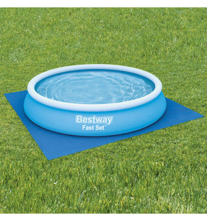 Bestway Tapis de sol pour piscine Flowclear 396x396 cm | Mobilier & Déco