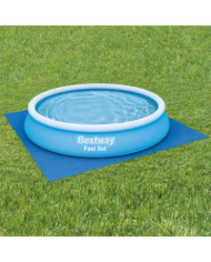 Bestway Tapis de sol pour piscine Flowclear 396x396 cm | Mobilier & Déco
