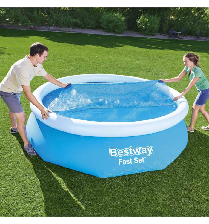 Bestway Couverture solaire de piscine Flowclear 305 cm | Mobilier & Déco