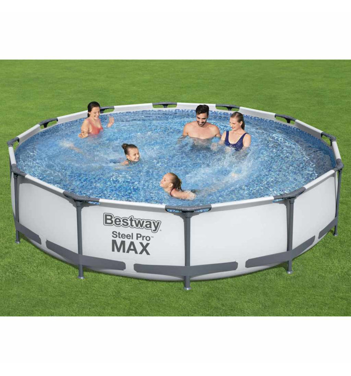 Bestway Ensemble de piscine Steel Pro MAX 366x76 cm | Mobilier & Déco