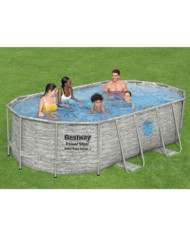 Bestway Ensemble de piscine Power Steel 427x250x100 cm | Mobilier & Déco