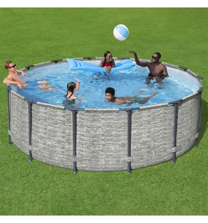 Bestway Piscine Power Steel 427x122 cm | Mobilier & Déco