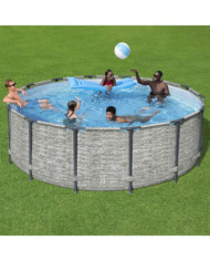 Bestway Piscine Power Steel 427x122 cm | Mobilier & Déco