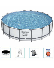 Bestway Ensemble de piscine Steel Pro MAX 549x122 cm | Mobilier & Déco