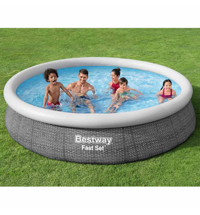 Bestway Ensemble de piscine ronde 366x76 cm | Mobilier & Déco