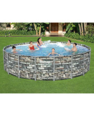 Bestway Piscine Power Steel 549x132 cm | Mobilier & Déco
