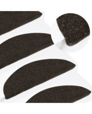 Tapis d'escalier auto-adhésifs 10 pcs anthracite 65x22,5x3,5 cm | Mobilier & Déco
