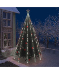 Guirlande lumineuse avec 500 LED Blanc froid 500 cm Int/Ext | Mobilier & Déco