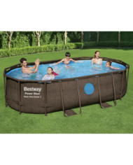 Bestway Ensemble de piscine Power Steel 427x250x100 cm | Mobilier & Déco