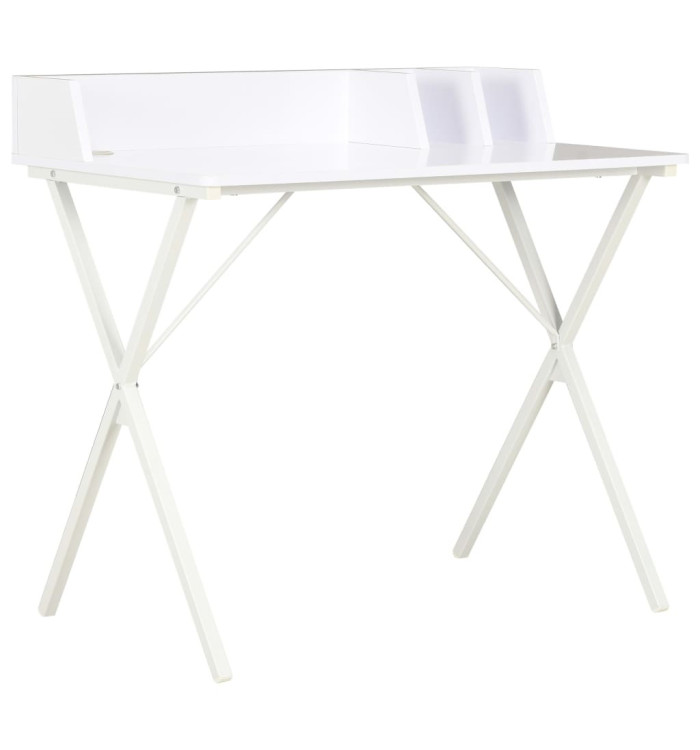 Bureau Blanc 80x50x84 cm | Mobilier & Déco
