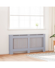 Cache-radiateur anthracite 172x19x81,5 cm MDF | Mobilier & Déco
