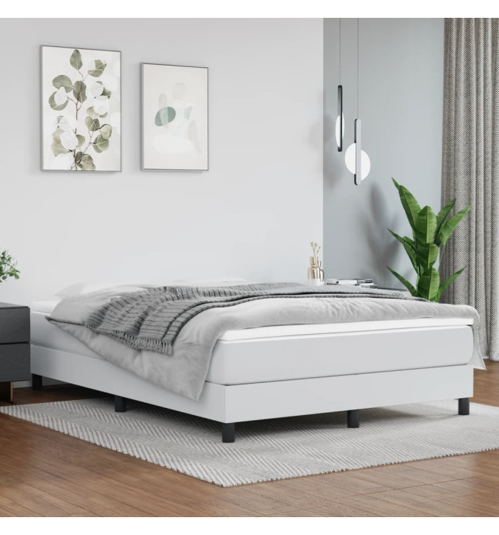 Matelas de lit à ressorts ensachés Blanc 140x200x20 cm | Mobilier & Déco