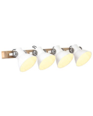 Lampe murale industrielle Blanc 90x25 cm E27 | Mobilier & Déco
