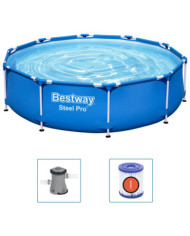 Bestway Piscine Steel Pro 305x76 cm | Mobilier & Déco