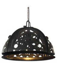 Plafonnier industriel en forme de roue dentée 45 cm E27 | Mobilier & Déco