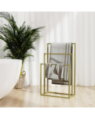 Porte-serviettes sur pied Doré 48x24x79 cm Fer | Mobilier & Déco